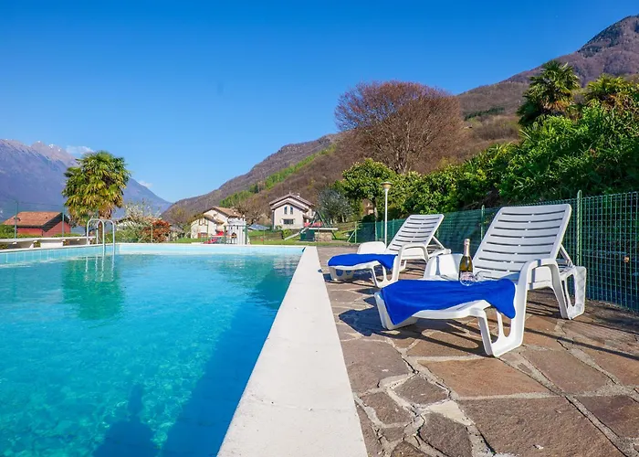 公寓 Bellavista Ii Panorama Mit Pool Og Dg 科利科